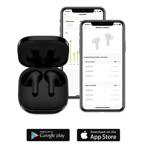 Bassline Compact True Wireless Earbuds